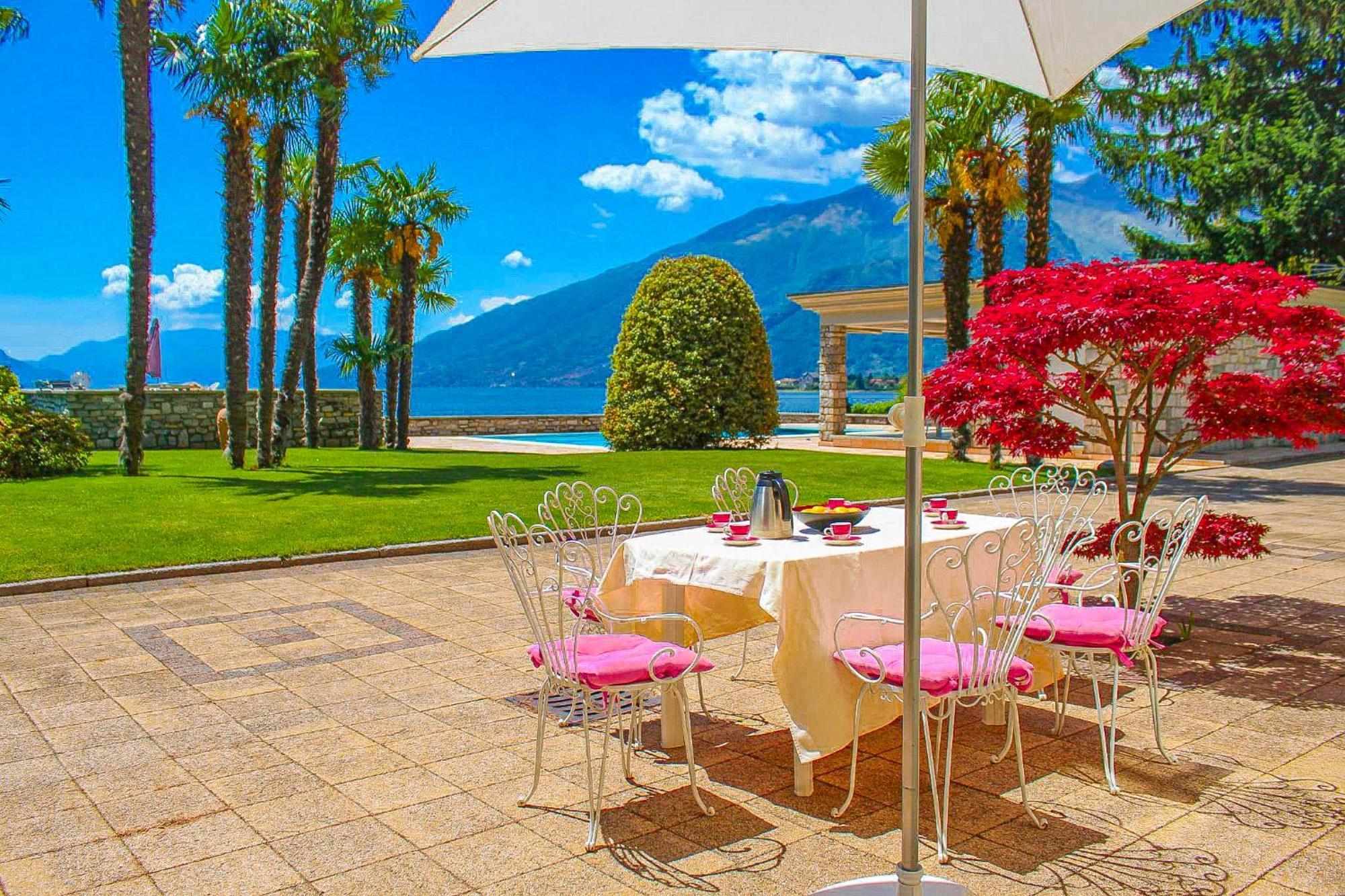 Palazzina Giardinolago Gravedona Bagian luar foto